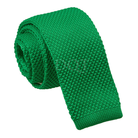 Men's Forest Green Knitted Tie